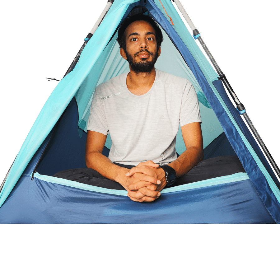 Blue Bolt Bivy Tent