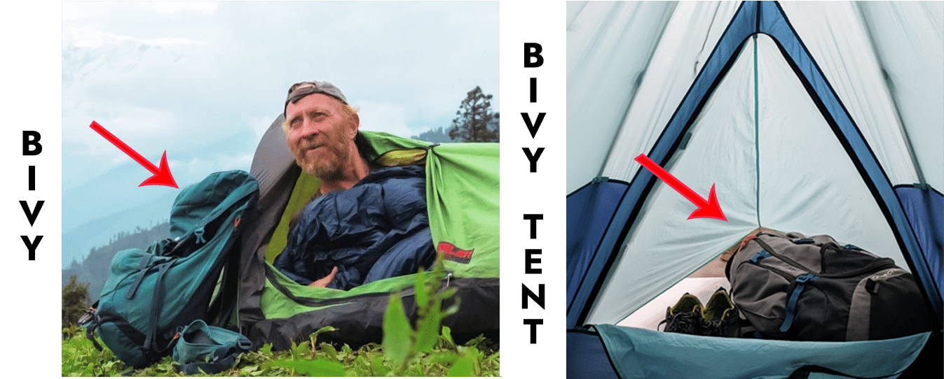 Ridgeback One Person Tent, Easy to Setup Ruggedized Waterproof Tent for  Camping, Bugout Bivy Sack, Camping Tents & Survival Shelter